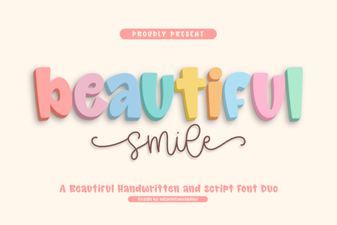 Beautiful Smile Fonts for Designers