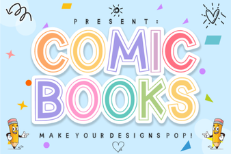 Creative Fonts for Comic Book Projects & Design