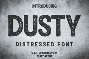 Crafting Authentic Projects with Dusty Font