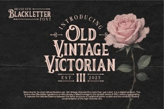Unlock Victorian Elegance with Classic Iii Fonts