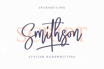 Smithson Font: Creative Typography Projects