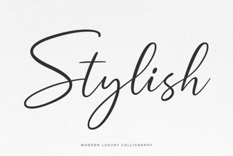 Enhancing Designs with Stylish Fonts