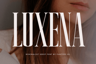 Elevate Your Designs with Luxena Modern Font